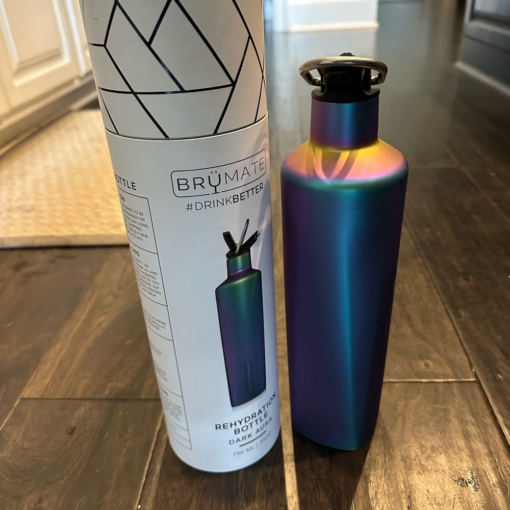 Rehydration Bottle - Dark Rainbow